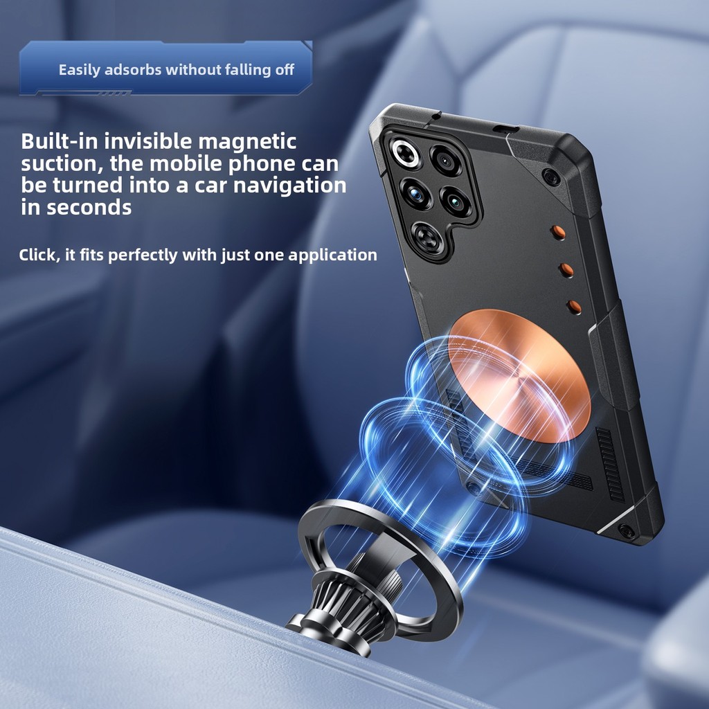 Giảm Giá Cho Redmagic 11 11s Air 11 Pro Plus / 10 Pro / 9 Pro Plus Từ Tính Tản Nhiệt Kim Loại Đồng Đỏ Cao Cấp Vỏ Điện Thoại Giáp TPU Vỏ Chống Sốc | BigBuy360 - bigbuy360.vn