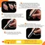 Bộ dụng cụ làm phẳng thẻ OUSXA 52 chiếc, Bộ dụng cụ làm sạch thẻ di động hỗ trợ chính xác, Bộ phụ kiện tròn Acrylic Dụng cụ chăm sóc thẻ Bộ sưu tập TCG