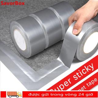 SAVORBOX 10M / 20M Thảm Ràng Buộc Tầng Hạng Nặng Công Nghiệp Chống Thấm Nước Sửa Chữa Ống DIY