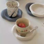 ✈️Giao Hàng 24h✈️ Kem Màu Placemat Ins Style Chịu Nhiệt Silicon Coaster Văn Phòng Tại Nhà Cup Pad