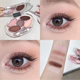 Bán KEKEMOOD Năm Màu Toàn Diện Nằm Silkworm Bột Bảng Một Bảng Màu Đa Năng Nằm Silkworm Bảng Trang Điểm