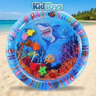 Thảm nước tập bò hình cá KidToys – đồ chơi bơm hơi mát mẻ phát triển giác quan cho bé