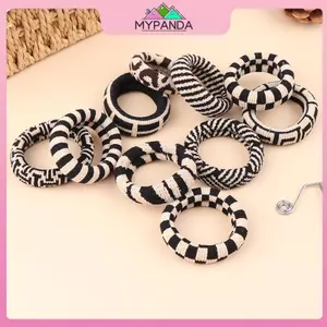 MYPANDA - Bộ 5 Dây Buộc Tóc Đàn HồiVintage Phù Hợp Cho Nữ Sinh