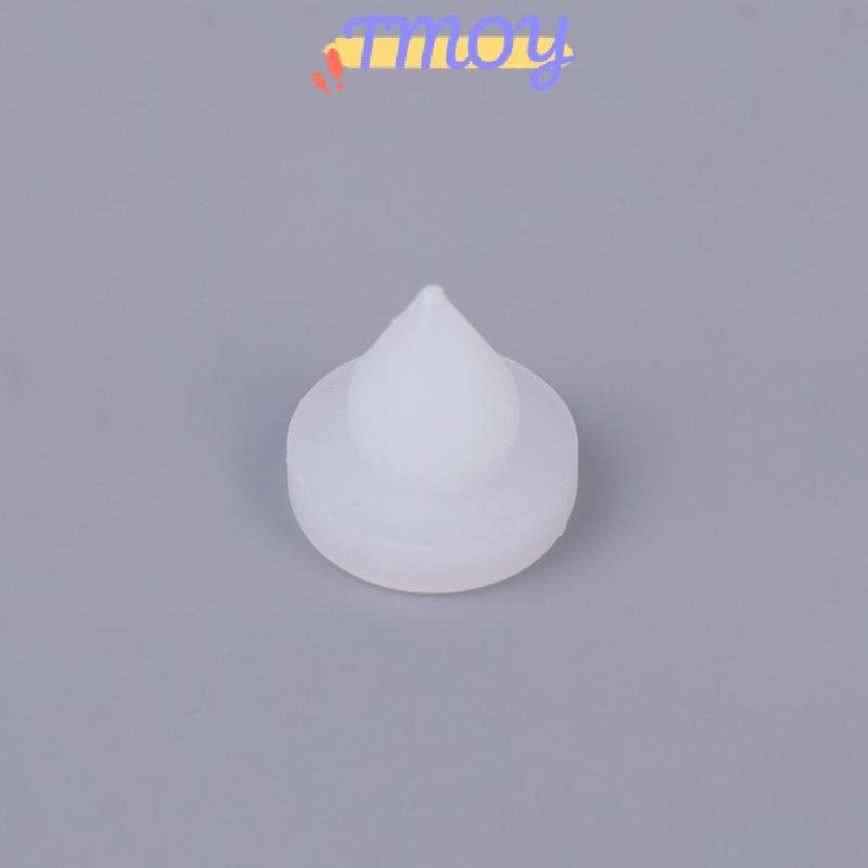 TMOY 10 Chiếc Phanh Ly Hợp Bàn Đạp Chặn Miếng Lót Trắng 46505SA5000 Dành Cho Accord Civic Pilot Crosstour CR-V Insight Cho Acura Integra MDX TSX TMOY