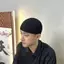 Mũ Beanie Dệt Kim Màu Trơn Phong Cách Vòm Cổ Điển, Ấm Áp Thích Hợp Cho Hoạt Động Ngoài Trời