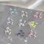 100 Chiếc Mini Thời Trang 3D Móng Tay Nghệ Thuật Nơ Quyến Rũ Kawaii Nhựa Nơ Phần Cho Làm Móng Tay Trang Trí Móng Tay Vật Dụng Trang Trí Vật Dụng [Mới]