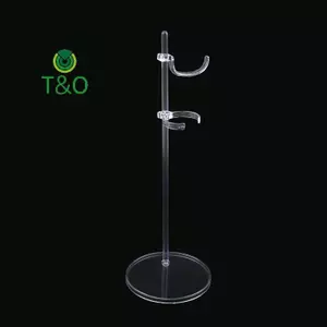 5 Giá đỡ búp bê Nhà búp bê Điều chỉnh màn hình búp bê đa năng Ra trong suốt Ras Mannequin Model Stand Hỗ trợ váy búp bê [mới]