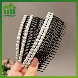 Dụng cụ cắt tóc Sweet Ngọc Trai Pha Lê 3 chiếc - Chống trượt dễ sử dụng