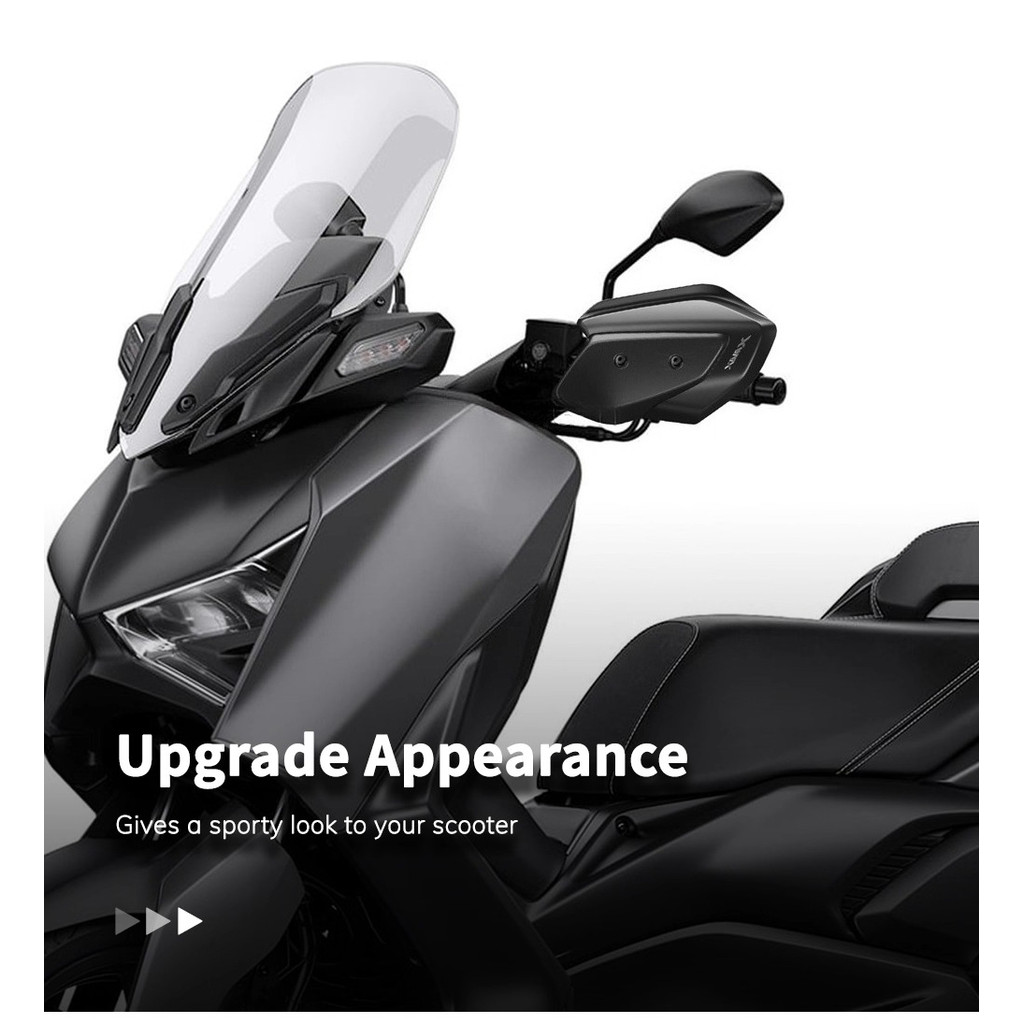 Dành Cho Xe Yamaha XMAX 300 2023-2025 Tay Cầm Kính Chắn Gió Tay Bảo Vệ Gió Chắn Gió Bên Bảng Điều Khiển Lưu Lượng Không Khí