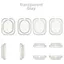 YRBWD 1 Cặp EarPads Cover, Bảo vệ tai nghe TPU chống sốc, Tai nghe thay thế chống trầy xước Vỏ bịt tai không có tai nghe (1) Phụ kiện tai nghe