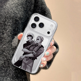Phim Hoạt Hình Jujutsu Kaisen Gojo Satoru Ốp Lưng Điện Thoại Samsung Galaxy S25 FE S24 S22 S23 S30 Plus Ultra S23FE S24FE Vỏ Thời Trang Chống Sốc Anime Mềm Trong Suốt Vỏ TPU Trong Suốt