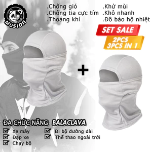 Mũ Bảo Hiểm Toàn Mặt Chống Tia UV, Thoáng Khí Cho Xe Máy và Câu Cá