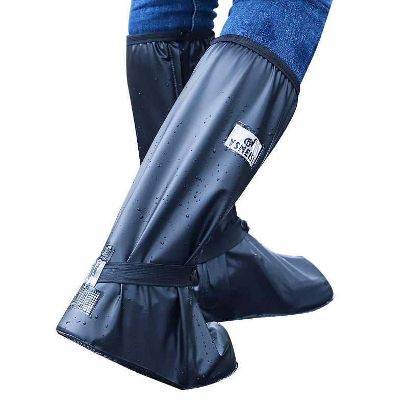 Bọc giày chống nước cổ cao, nhiều size, Bọc Giày Đi Mưa, 2 Lớp / Dày Cao cấp, Cổ Cao, Chất Liệu PVC Cao Cấp
