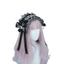 Băng đô ruy băng Gothic Halloween cho mũ nón dự tiệc