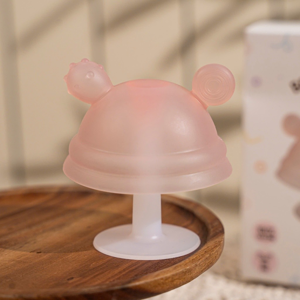 [ĐÃ KIỂM NGHIỆM] [TẶNG HỘP] Đồ Chơi Gặm Nướu Silicon Organic Mềm, An Toàn Cho Bé LiLcare