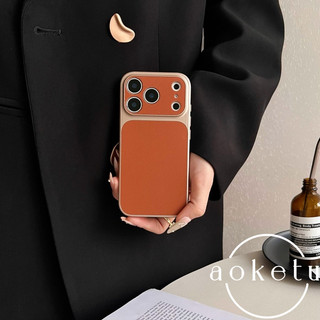 Ốp điện thoại có hoa văn bằng da cửa sổ lớn thay đổi ngay lập tức sang trọng phù hợp cho iPhone 11 12 13 14 15 16 17 Pro Max mờ bao gồm tất cả vỏ chống rơi