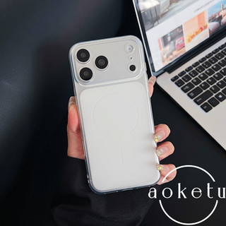Ốp điện thoại bán trong suốt mờ TPU cửa sổ mở rộng tức thì phù hợp cho iPhone 11 12 13 14 15 16 17 Pro max tản nhiệt siêu mỏng và vỏ chống rơi