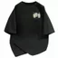 Áo phông unisex tay lỡ cotton su mát in hình ly nước chanh-quanao94