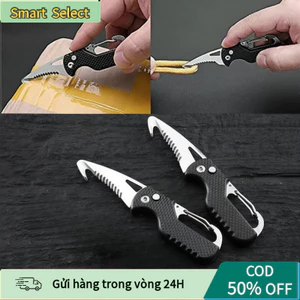 【COD】công cụ nhỏ màu đen dã ngoại với lưỡi thép không gỉ siêu bén, tay cầm chống trượt chắc chắn, an toàn khi sử dụng.