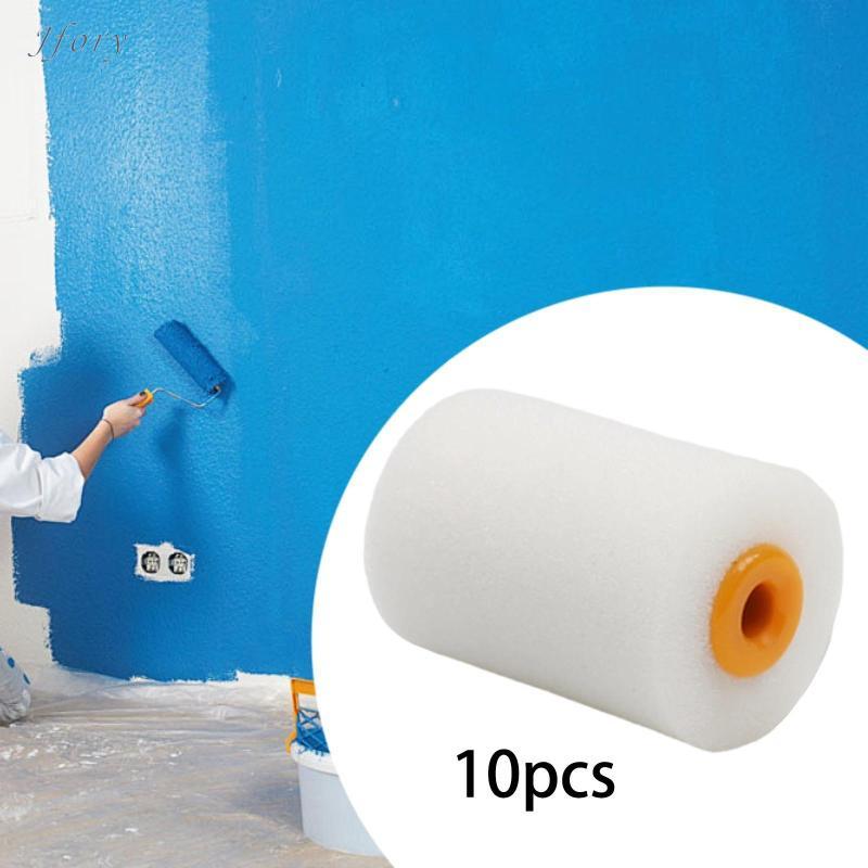 Jfory Con lăn sơn bọt biển Công cụ vẽ phần nhỏ Dễ dàng cài đặt Dụng cụ dán tường cho nội thất gia đình