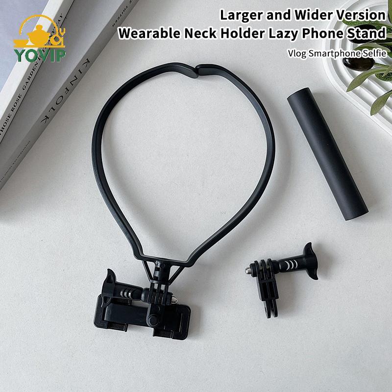 YOVIP Ne Giá Đỡ Lười Đế Điện Thoại Cho IPhone 16 15 14 13 Pro Max Samsung Xiaomi Ngoài Trời Góc Đầu Tiên Vlog Ghi Hình Selfie Braet VN