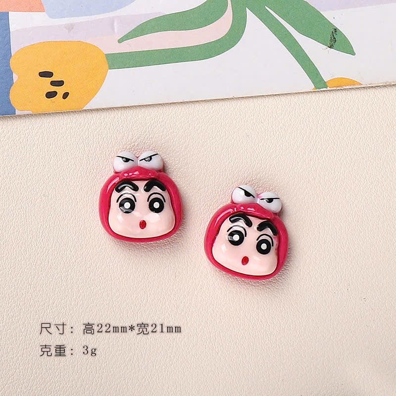 Set charm đầu Shin cậu bé bút chì mini cute- Set gắn dép siêu hot hit trend new 2026