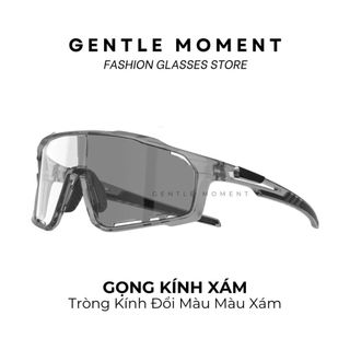 Kính chống bụi đổi màu ngày đêm GENTLE MOMENT chống tia UV giảm chói thể thao ngoài trời kính bảo hộ đạp xe GMF139
