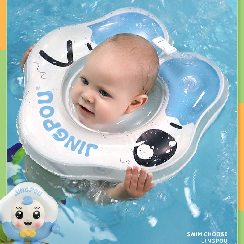 Swimbobo Bé Bơi Cổ Áo Sơ Sinh Cho Bé Cổ Bơm Hơi Hình Cánh Hoa Cho Bé Cổ 4.7