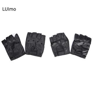 LUImo Da PU Lái Xe Máy Biker Găng Tay Ngón Nam Nữ Găng Tay SBS
