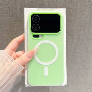 Thích hợp cho ốp điện thoại Redmi Xiaomi 17Ultra có họa tiết da mờ, sạc không dây bán trong suốt, ốp bảo vệ Redmi K90ProMax, cứng