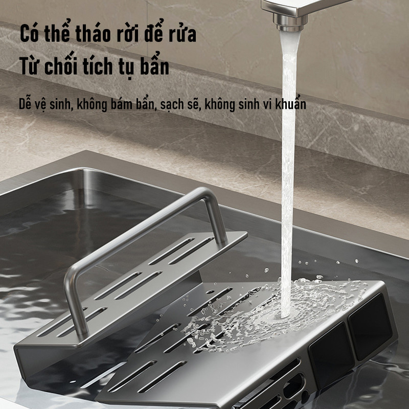 Kệ Để Dao Thớt Đa Năng Bằng Thép Carbon - Treo Tường , Đựng Đũa & Thìa Tiện Lợi, Giải Pháp Lưu Trữ Nhà Bếp Gọn Gàng