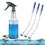 CATIYAHA 3 CÁI 360° Bộ chuyển đổi chai xịt, Phụ kiện bình xịt đa năng Fit Bộ điều hợp chai xịt nghiêng, Ống phun ống có trọng lượng cho nhà bếp sân vườn tại nhà