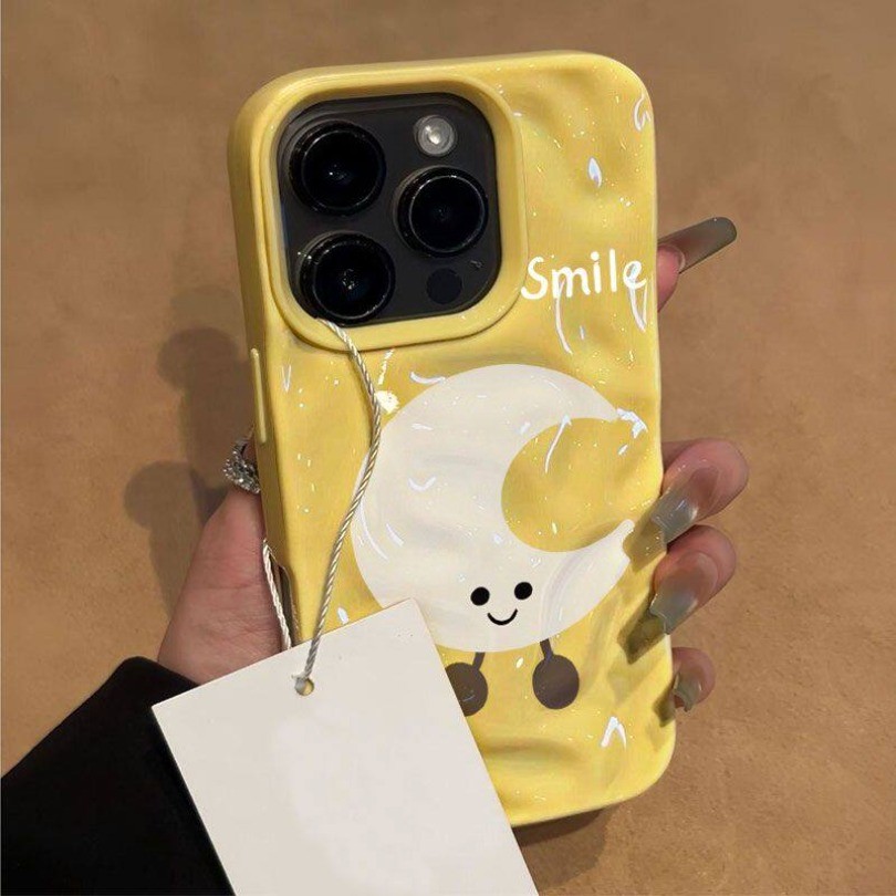 Ốp điện thoại mềm họa tiết mặt trăng gấp sang trọng cho Redmi Note 8 14 12 Redmi Note 11 11S 12S Redmi Note 10 10S Redmi Note 9 Vỏ chống sốc kẹo