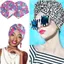 PYCOU Quấn Đầu, Beanie Pre Buộc Nút Thắt Lưng Co Giãn Turban, Hoa Thanh Lịch Nữ Chemo Cap Bandana Mũ Mũ nón