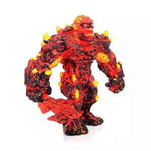 Mô phỏng Mô hình động vật thần thoại Lava Con rối Đồ chơi bằng nhựa Trang trí cảnh quái vật Warcraft