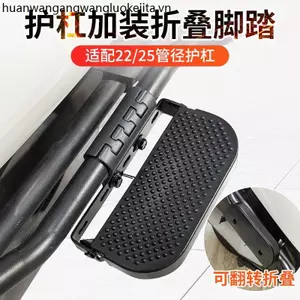 Xe Máy Bảo Vệ Thanh Lắp Đặt Xe Đạp Xe Điện Ốp Lưng Bàn Đạp Gấp Pin Phía Trước Xe Phía Sau Hỗ Trợ Bàn Đạp