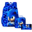 Bán chạy nhất SONIC SONIC Hàng hóa Túi đi học tiểu học dành cho học sinh tiểu học Túi đeo vai Hộp đựng bút chì Ba bộ Ba lô 4