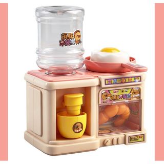 Omelette Bữa Sáng Đài Phun Nước Trái Cây Thạch Chơi Nhà Trẻ Em Nước Cấp Thực Phẩm Nhà Bếp Trẻ Em Đồ Chơi Nước Uống