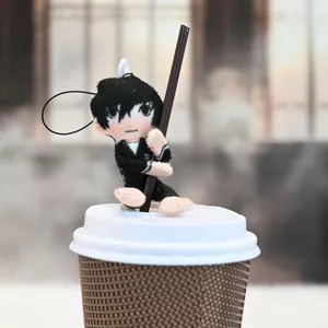 Persona 5 Ren Amamiya Joker Mini Sang Trọng Búp Bê Với Bộ Xương - 5cm Dễ Thương Trừu Tượng Hoạt Hình Móc Khóa Túi Điện Thoại Quyến Rũ Sưu Tập Quà Tặng