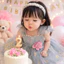 Đầm bé gái voan lưới cao cấp thêu họa tiết hoa nổi xinh xắn 0–3 tuổi, đầm công chúa 8-15kg berie