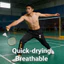 Quần thể thao Victor khô nhanh, ống thẳng nhẹ dành cho bóng rổ và tập luyện