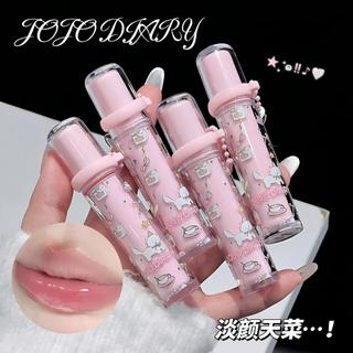 JOJO DIARY Mirror Lip Gloss Hydrating Water Light Finish Độ bão hòa thấp Son Tint NO.JJ-370