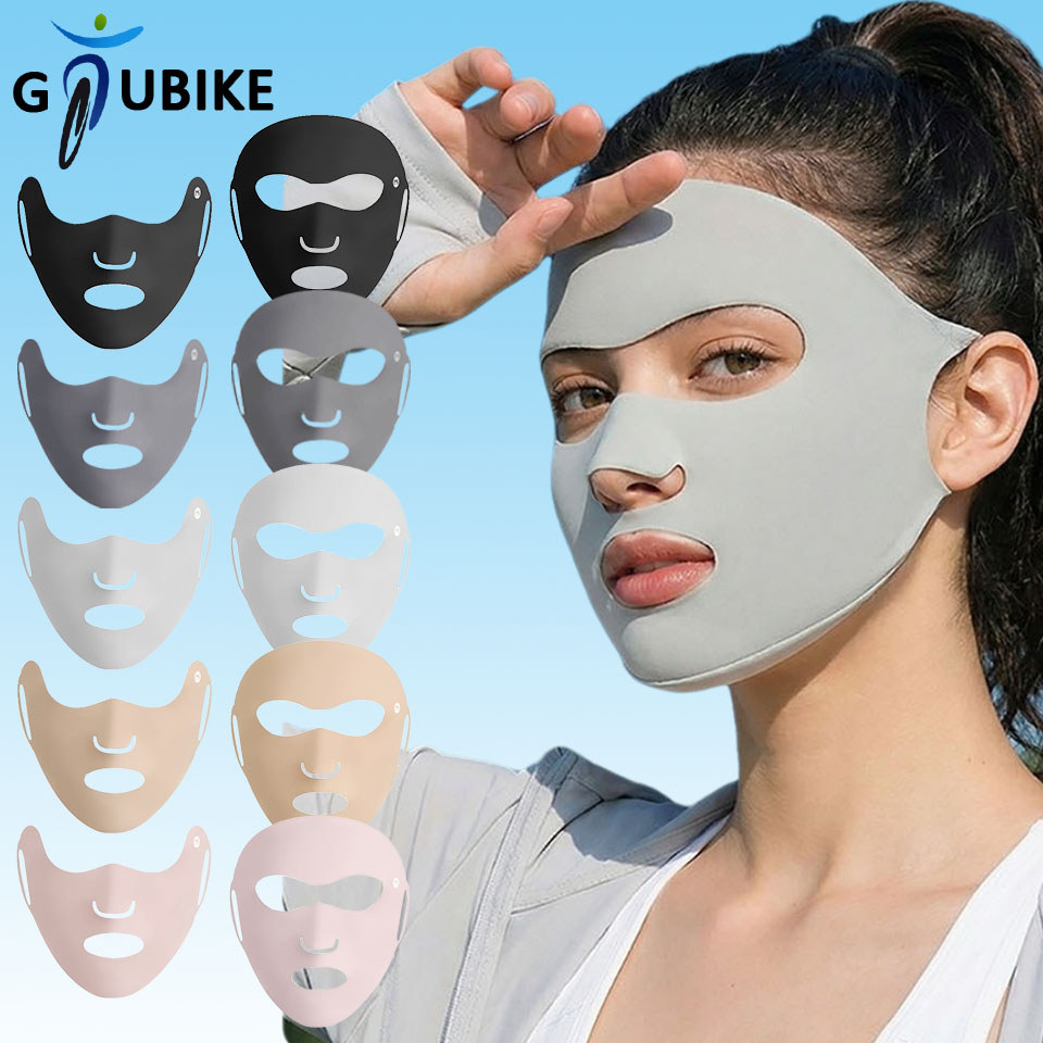 Mặt nạ Chống Nắng dành cho thể thao ngoài trời, vải mỏng nhẹ Ice Silk có khả năng chống tia UV UPF50+