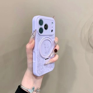 Ốp điện thoại khung từ silicon lỏng hoạt hình thích hợp cho iPhone 17 Pro Max 16 15 14 13 12 11 Pro Max bảo vệ camera chống sốc và chống rơi mặt sau mềm