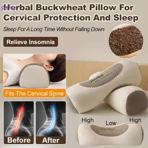 Gối kiều mạch SAIA, Gối cột sống chống vòm hình trụ, Hỗ trợ di động Ngủ thoáng khí Giảm đau cổ tử cung Gối sống sót cho người lớn