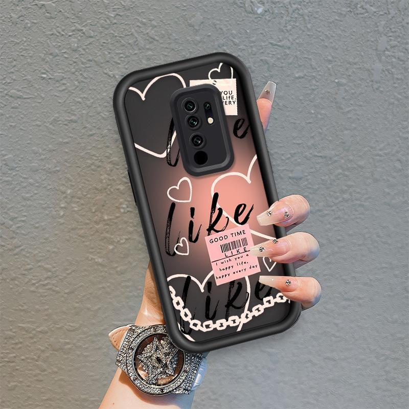 Ốp Lưng Cho Redmi Note 8 Pro Hoạt Hình Silicon Mềm Ốp lưng TPU Like Music girl Angel Eye Chống Sốc Ốp Lưng