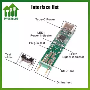 SWEET V5.0 Optocoupler Dụng cụ kiểm tra Công cụ phát hiện trực tuyến để sửa chữa điện tử Đặc biệt 4 chân Optocoupler Kiểm tra PCB Sửa chữa n