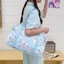 SQ11 Túi tote dung tích lớn dành cho nữ hoạt hình du lịch dễ thương Túi đeo vai thông thường Túi đi lại hàng ngày