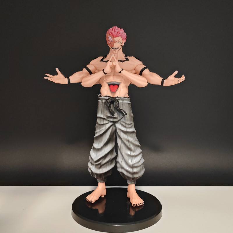 Anime Ryomen Sukuna Lời Nguyền Vua Hình Jujutsu Kaisen Sukuna Tượng Hành Động Hình Tượng Trang Trí Bàn Phụ Kiện Nhà Đồ Chơi Quà Tặng
