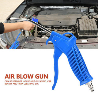 Súng thổi bụi khí nén cao cấp kèm cuộn dây hơi lò xo 6m, bền bỉ tiện dụng cho sửa chữa và công nghiệp